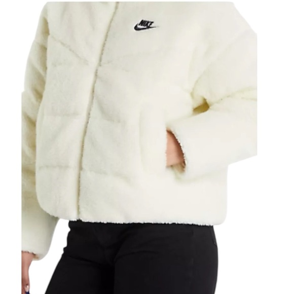 Nike women’s City Series Therma-FIT down fleece boxy jacket NEW NWT XXL - Picture 4 of 11